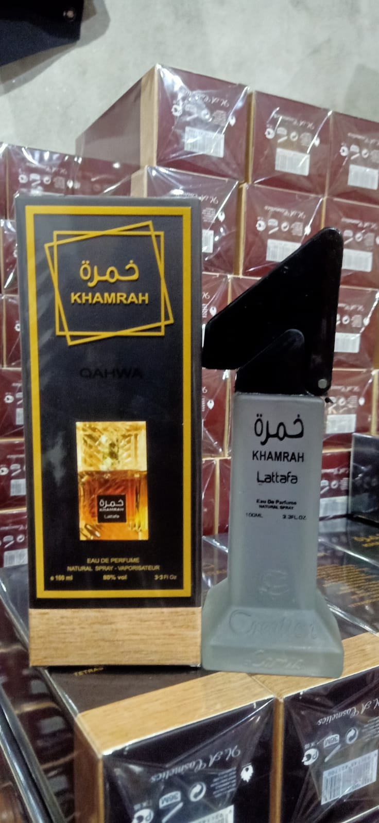 Khamrah by Lattafa Perfume | 100 ml | Long‑Lasting Fragrance | 4 Hours Wear | Made in Pakistan